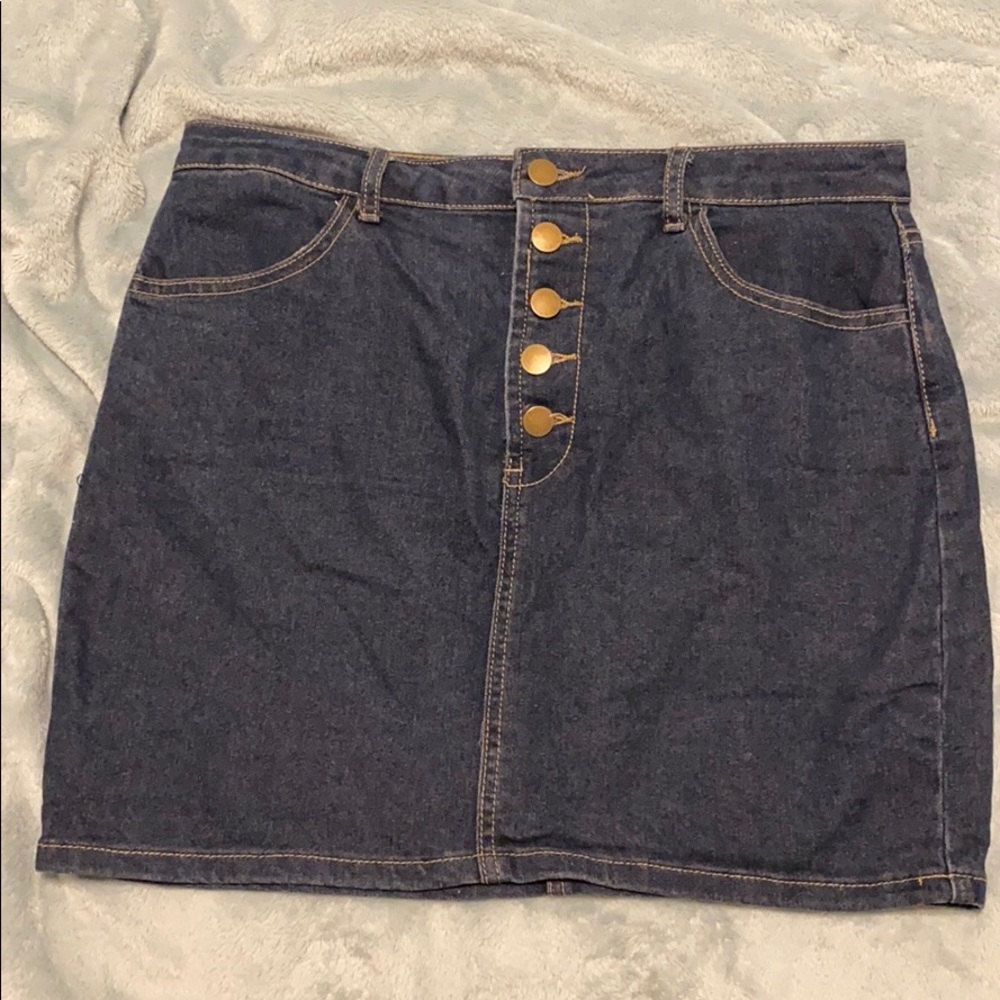 Forever 21 Jean Skirt